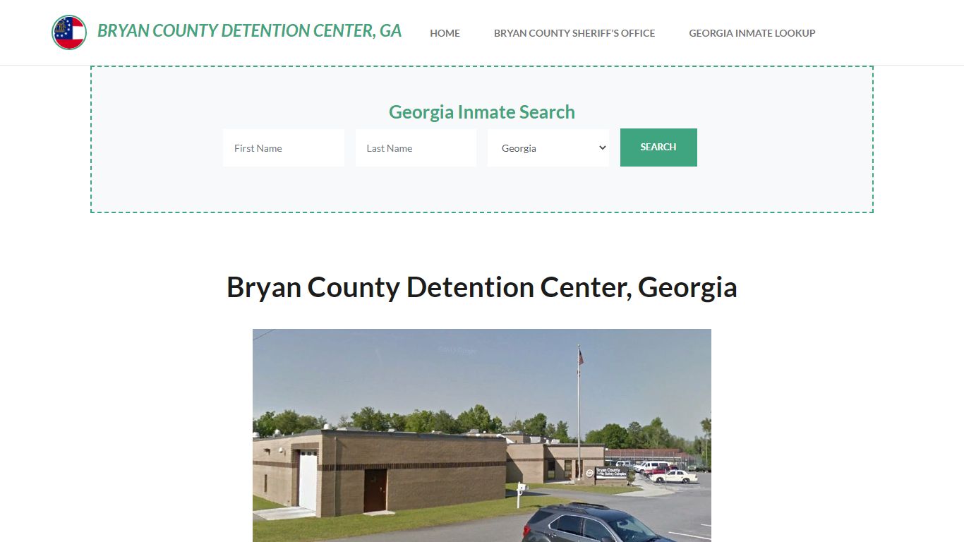 Bryan County Detention Center, GA Inmate Roster, Offender Search