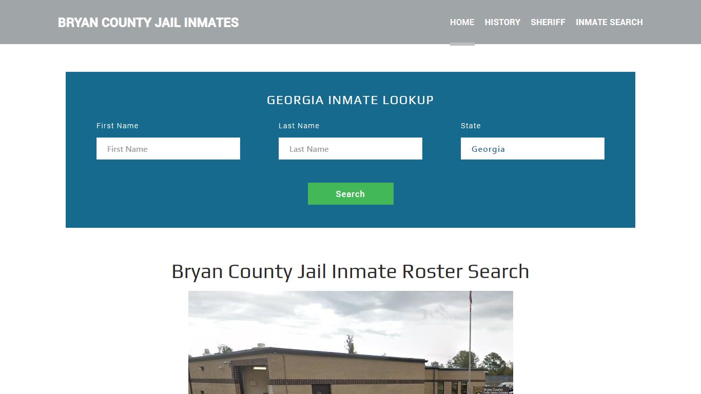 Bryan County Jail Inmate Roster Lookup, Pembroke, GA